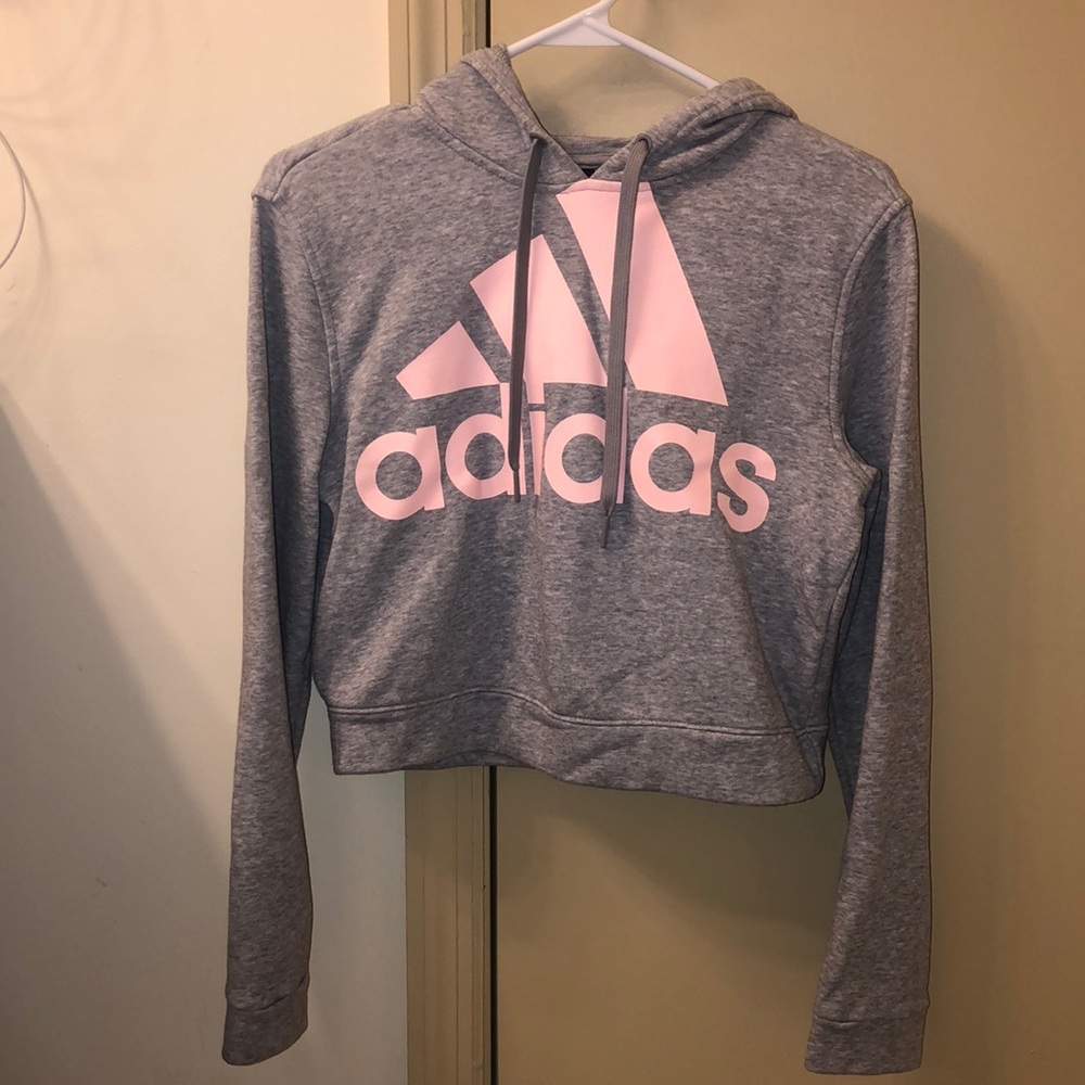 Adidas crop sweatshirt